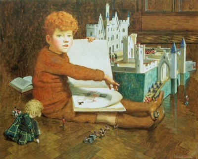 El castillo de juguete de John Byam Liston Shaw